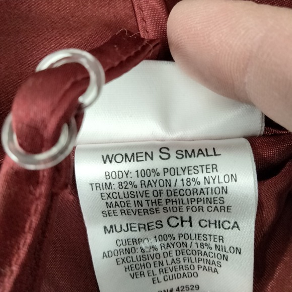 Vintage Y2K Secret Treasures Ballet‎ Gown Small Velour Satin Whimsigoth Fairy - Picture 15 of 15